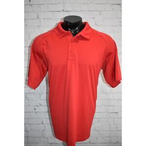 5.11 Tactical Series Golf Polo Shirt Men Size XL Polyester Red
